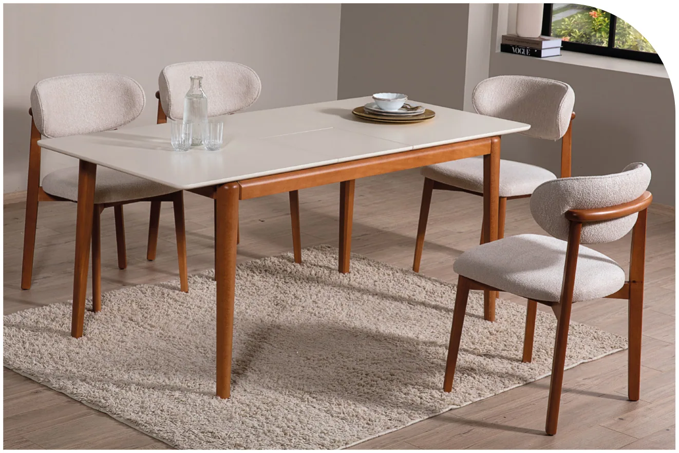 Extendable dining table MSA-0113