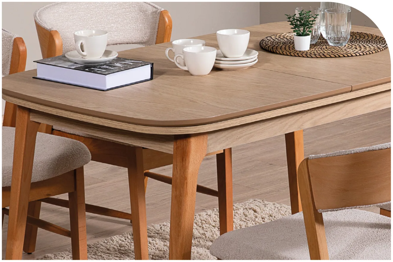 Extendable dining table MSA-0116