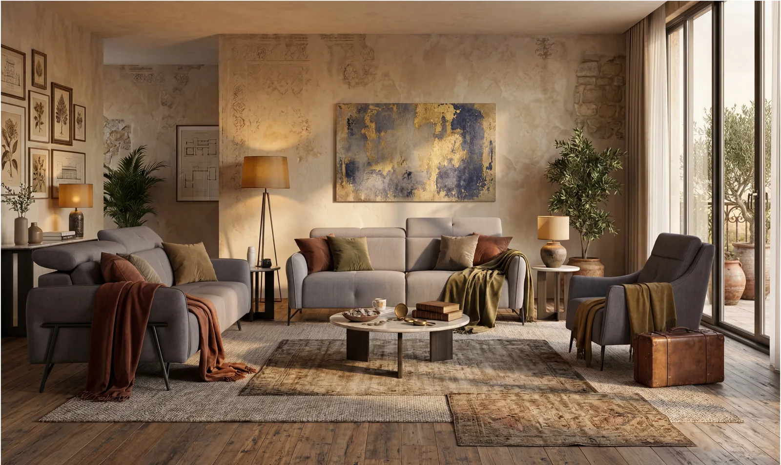 Sofa set KLT-0125