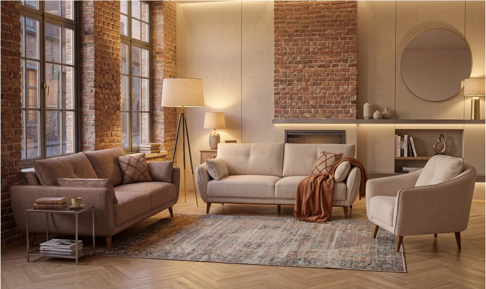 Sofa set KLT-0126