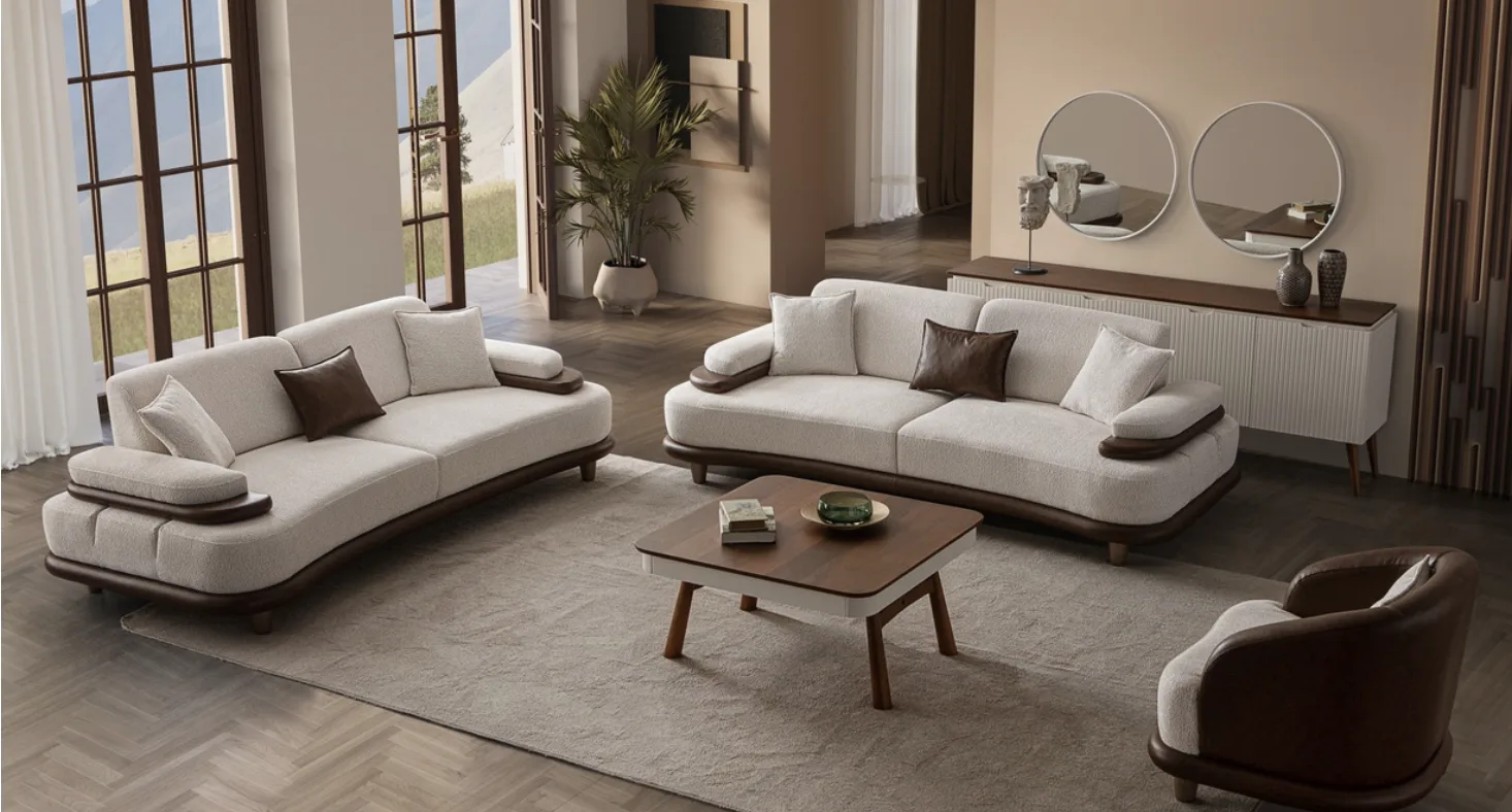 Corner sofa set KSE-0102