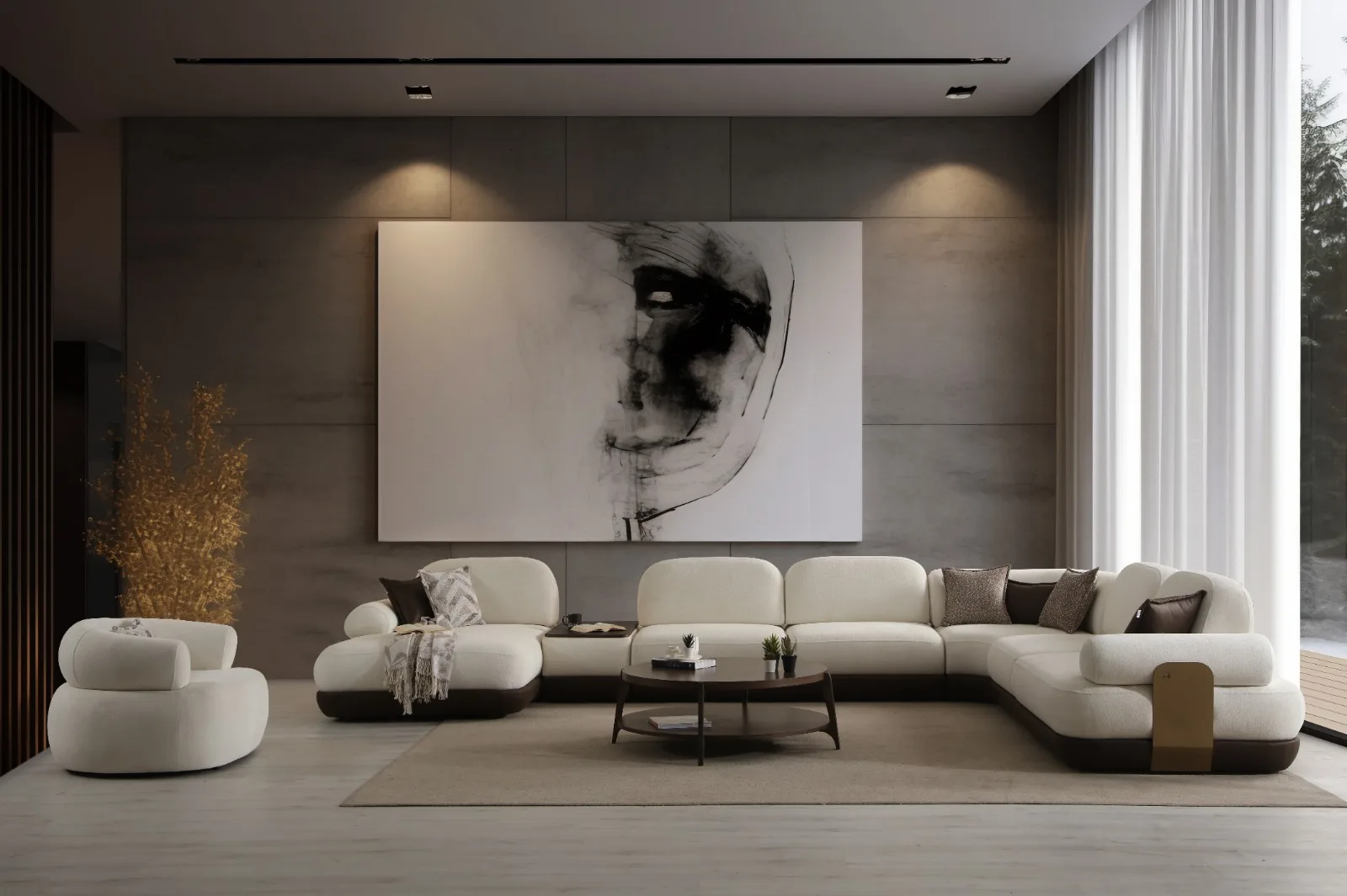Corner sofa set KSE-0148