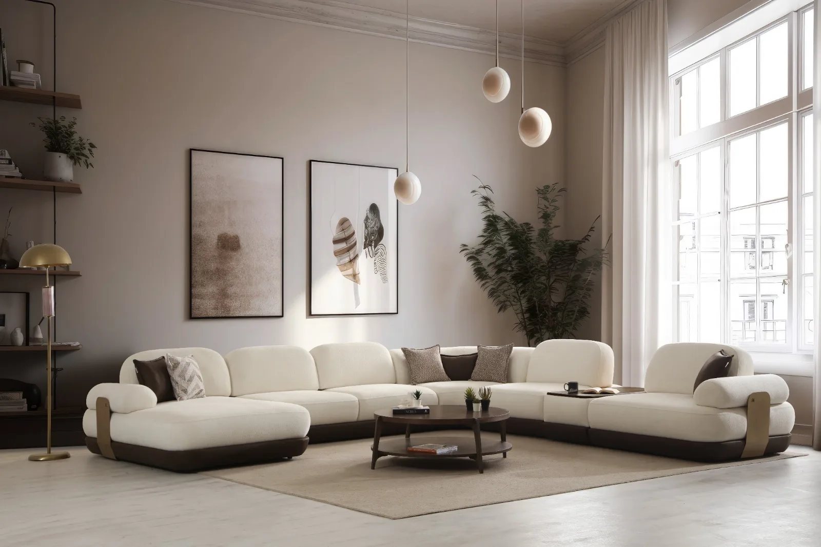 Corner sofa set KSE-0148