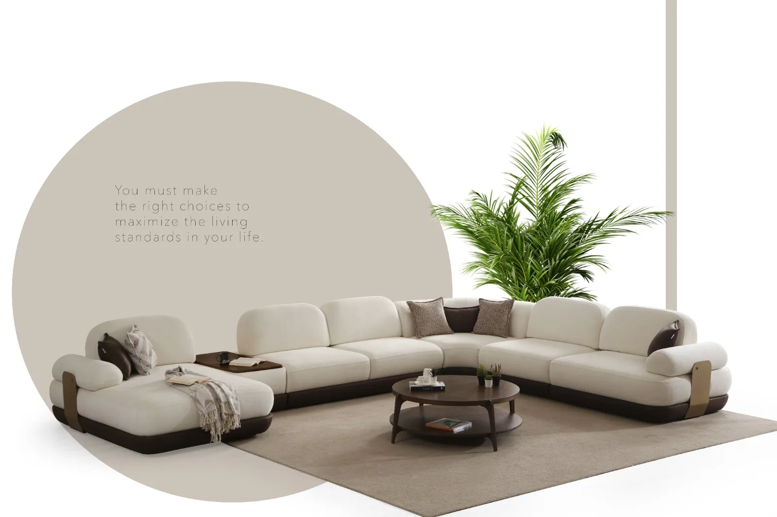 Corner sofa set KSE-0148