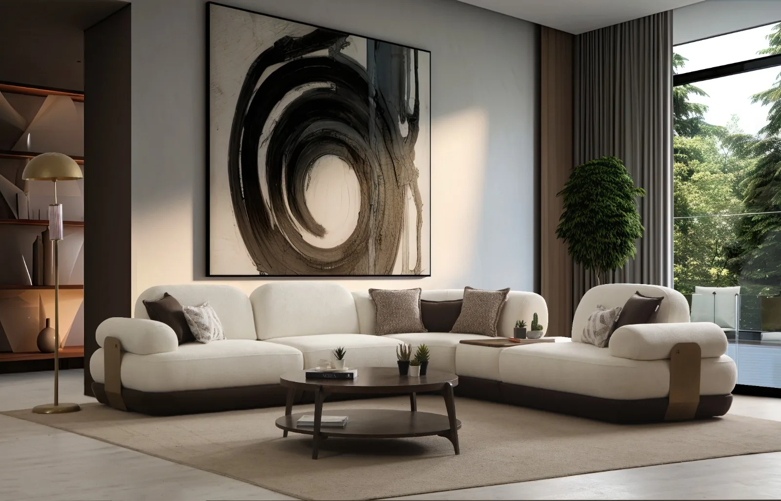 Corner sofa set KSE-0148