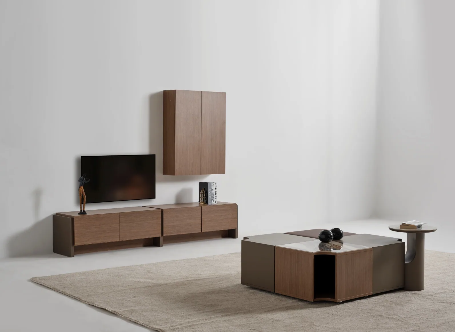 Conjunto de mueble de TV TVU-0140