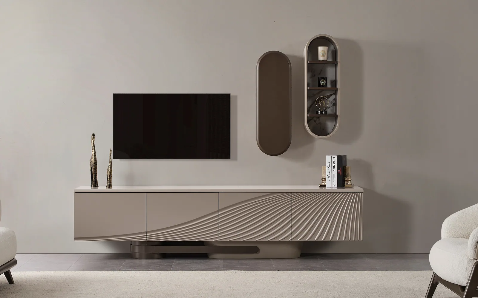 TV unit set TVU-0142