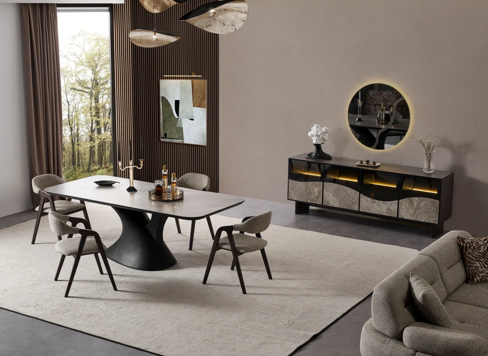 Dining room set YMK-0117