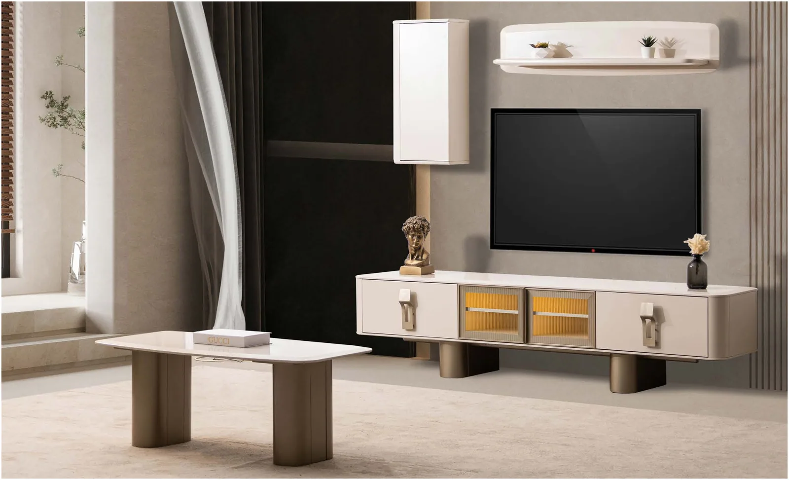 TV unit set TVU-0146