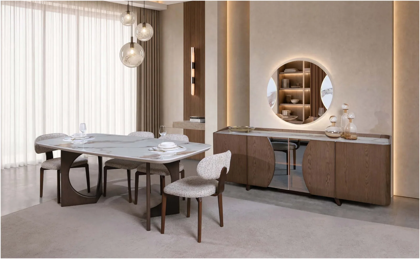 Dining room set YMK-0121