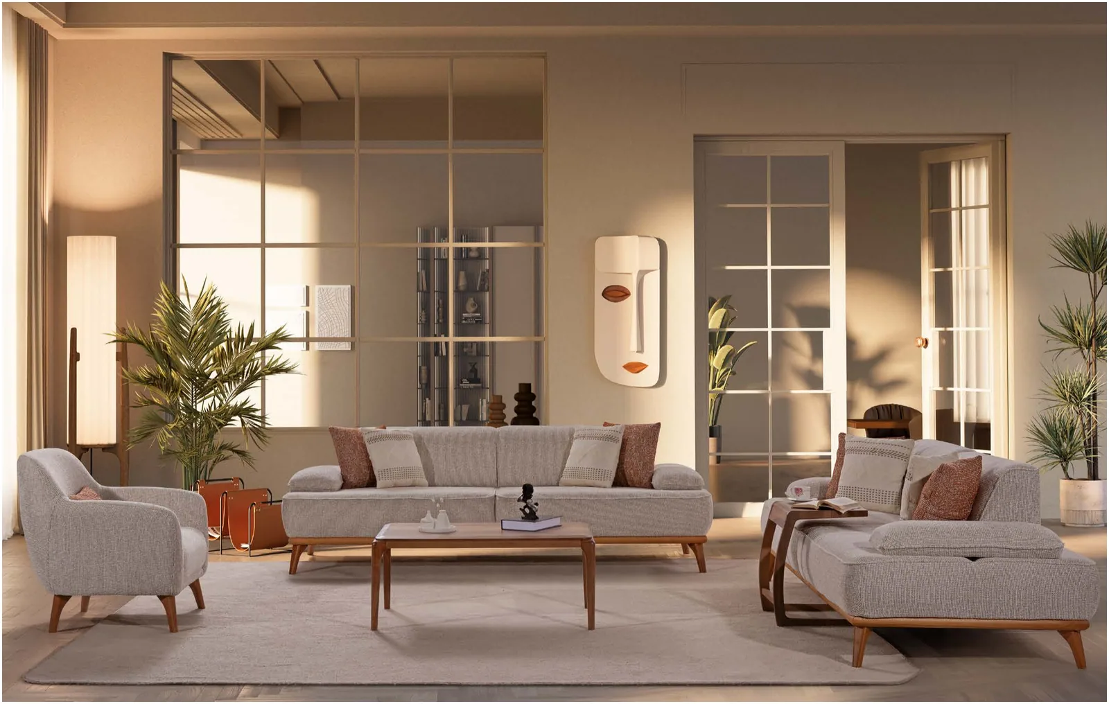 Sofa set KLT-0168
